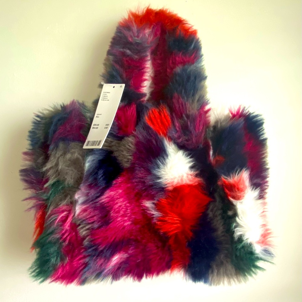 URBAN OUTFITTERS Mini Faux Fur Bag   NWT - Picture 2 of 8